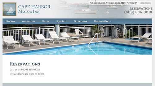 Cape Harbor Motor Inn - Cape May Hotels